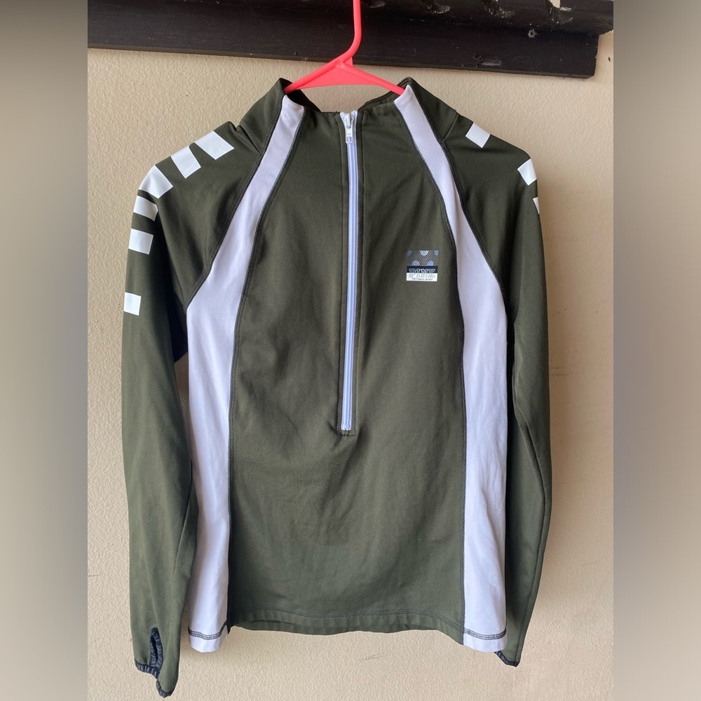 PINK | green long sleeve/jacket